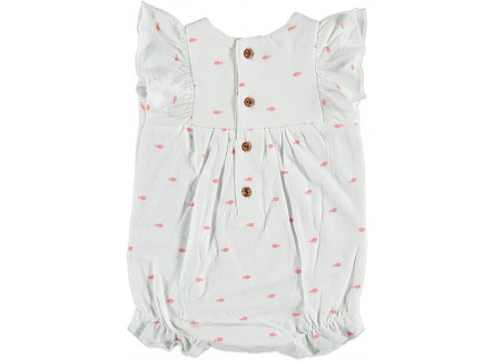 COTTON FISH - Pelele Manga Corta...