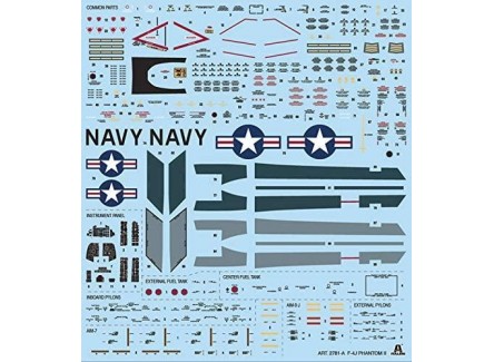 Italeri 2781 - Maqueta avión F-4j...