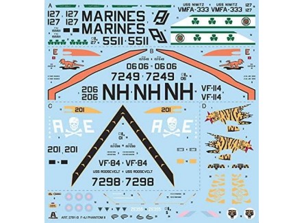 Italeri 2781 - Maqueta avión F-4j...