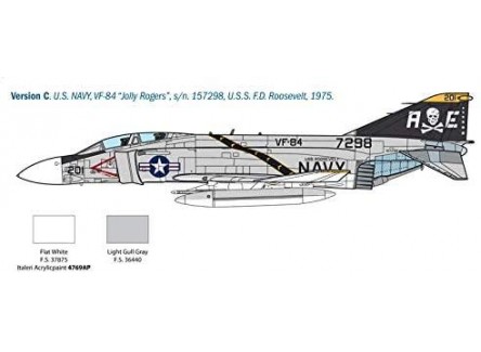 Italeri 2781 - Maqueta avión F-4j...
