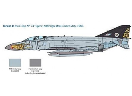Italeri 2781 - Maqueta avión F-4j...