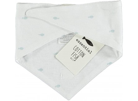 COTTON FISH - Babero para Bebé 100%...