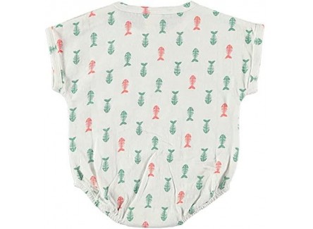 COTTON FISH - Pelele Manga Corta...