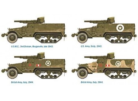 Italeri 7510S - Maqueta cañón M3 Half...