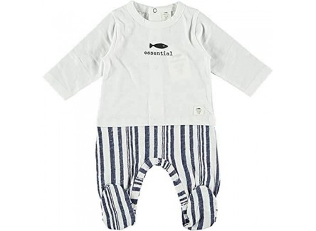 COTTON FISH - Pelele Manga Larga con...