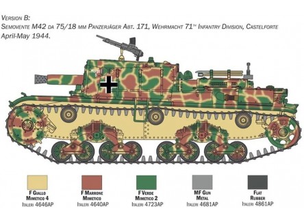 Italeri 6569 - Maqueta Semovente M42...