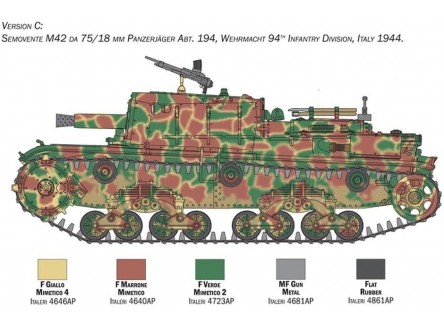 Italeri 6569 - Maqueta Semovente M42...