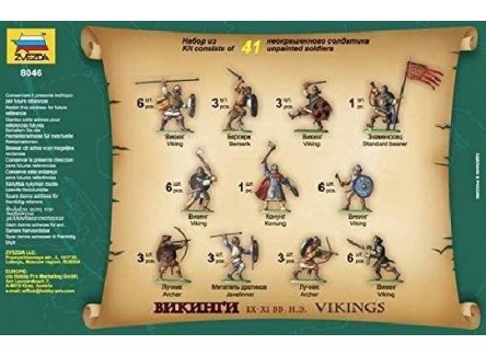 Zvezda 8046 - Figuras Soldados...