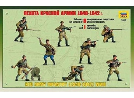 Zvezda 3526 - Figuras Infantería Red...