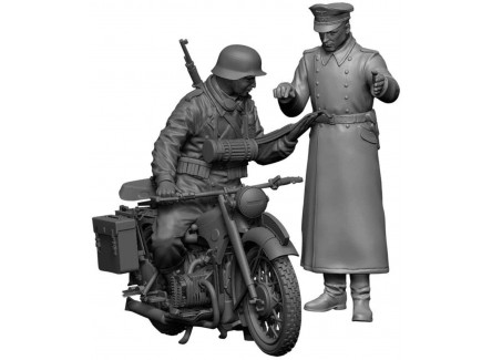 Zvezda 3632 - Maqueta Moto Ejercito...