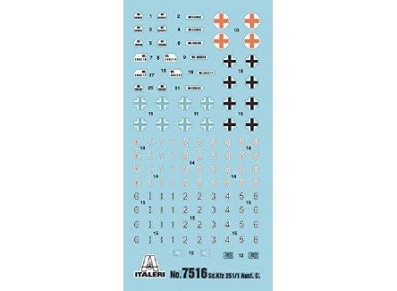 Italeri 7516 - Maqueta Tanque Sd.Kfz....