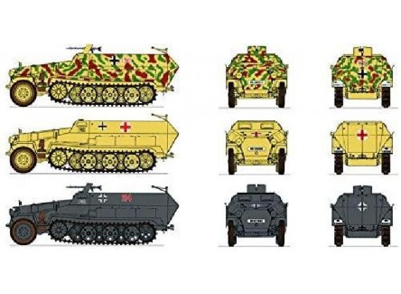 Italeri 7516 - Maqueta Tanque Sd.Kfz....