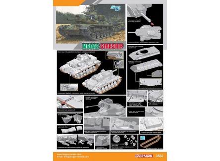 Dragon 3562 - Maqueta Tanque M60A2...