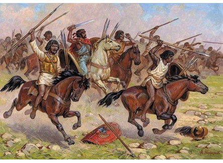 Zvezda 8031 - Figuras caballería...