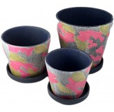 Set, Juego 3 Maceteros con...