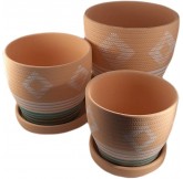 Set, Juego 3 Maceteros con...