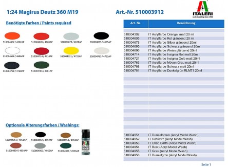 Italeri 3912 – Maqueta MAGIRUS-DEUTZ...
