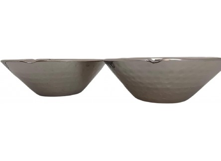 Juego, Set 2 Ceniceros Metálicos...