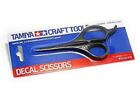 TAMIYA 74031 - TIJERAS PARA CALCOMANÍAS