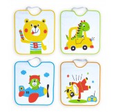 Pack 4 Baberos Impermeables...