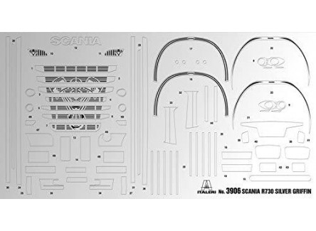 Italeri 3906 - Maqeuta Scania R730 V8...