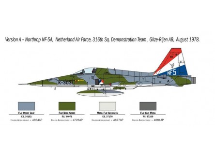 Italeri F-5A Freedom Fighter 1:72...