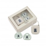 TOUS BABY - Set 2 chupetes...