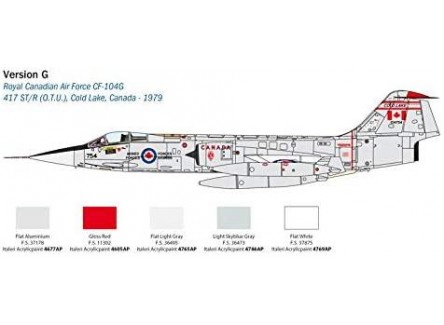Italeri 2514S - Maqueta avión F-104...