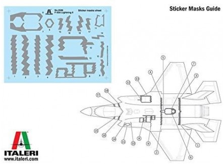 Italeri 2506 - Maqueta avión F 35 A...