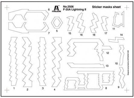 Italeri 2506 - Maqueta avión F 35 A...