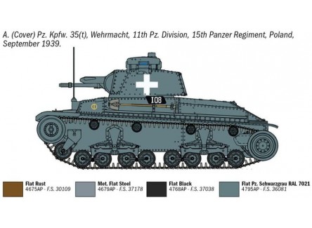 Italeri 7084S -  Maqeuta Tanque Pz....