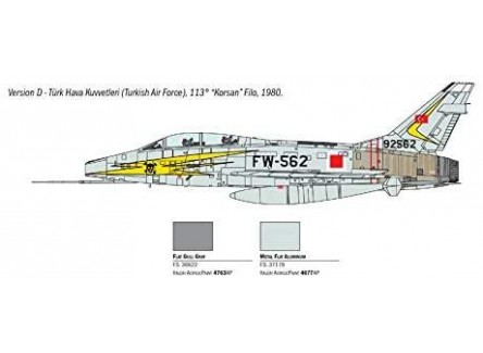 Italeri 1398 - Maqueta F-100F Super...