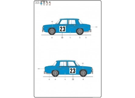 Heller 80700 - Maqueta Renault R8...