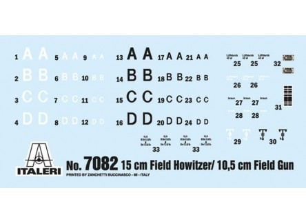 Italeri 7082 - Maqueta 15cm Field...