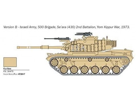 Italeri 7073 - Maqueta Magach 6....