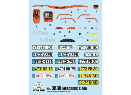 Italeri 3638 - Maqueta Mercedes-Benz...