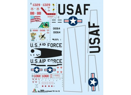 Italeri 2809 - Maqueta avión TR-1A/B....