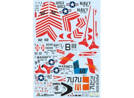 ITALERI 2811S - Maqueta avión FJ-2/3...