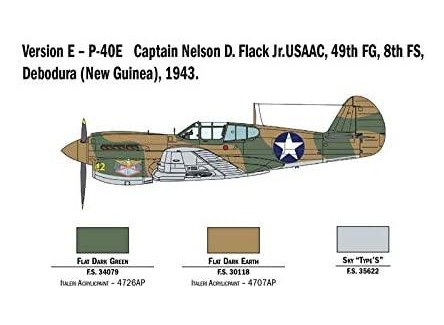 Italeri 2795S - Maqueta P40 E/K...