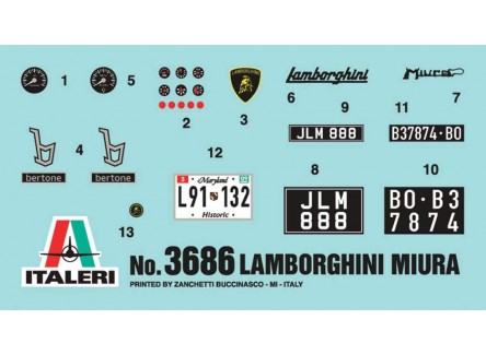 Italeri 3686 - Maqueta Lamborghini...