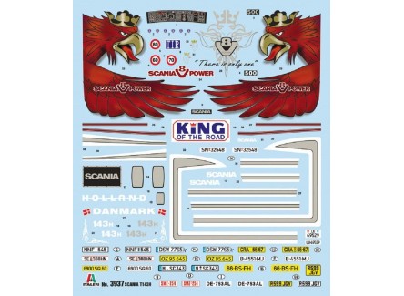 Italeri 3937 - Maqueta camión Scania...