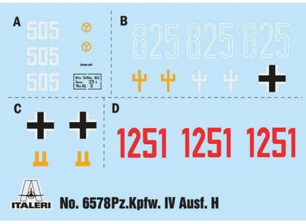 Italeri 6578 - Maqueta tanque Pz....