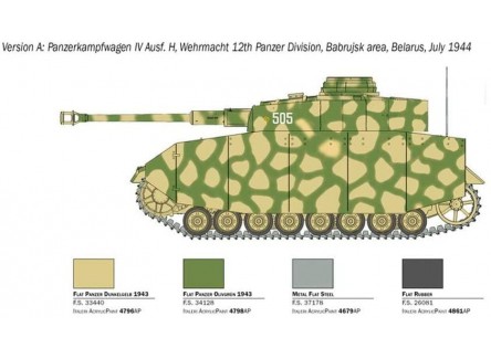 Italeri 6578 - Maqueta tanque Pz....