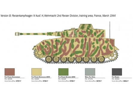 Italeri 6578 - Maqueta tanque Pz....