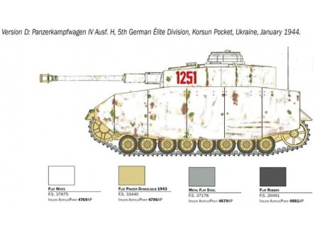 Italeri 6578 - Maqueta tanque Pz....