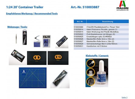 Italeri 3887 - Maqueta Conteiner...