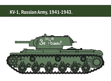 Italeri 15763 - Maqueta tanque KV-1 /...