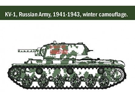 Italeri 15763 - Maqueta tanque KV-1 /...