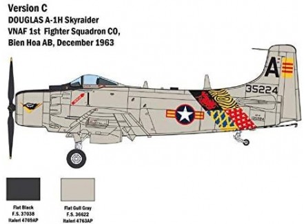 Italeri 2788 - Maqueta avión A-1H...