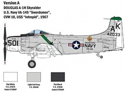 Italeri 2788 - Maqueta avión A-1H...
